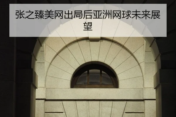 张之臻美网出局后亚洲网球未来展望